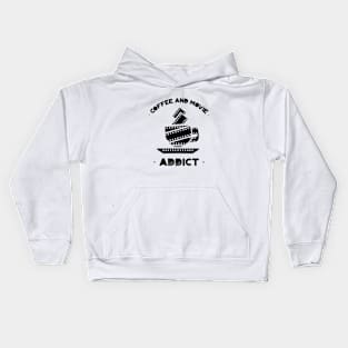 Coffee and Movie Addict Kids Hoodie